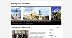 Desktop Screenshot of historicalpaisley.com